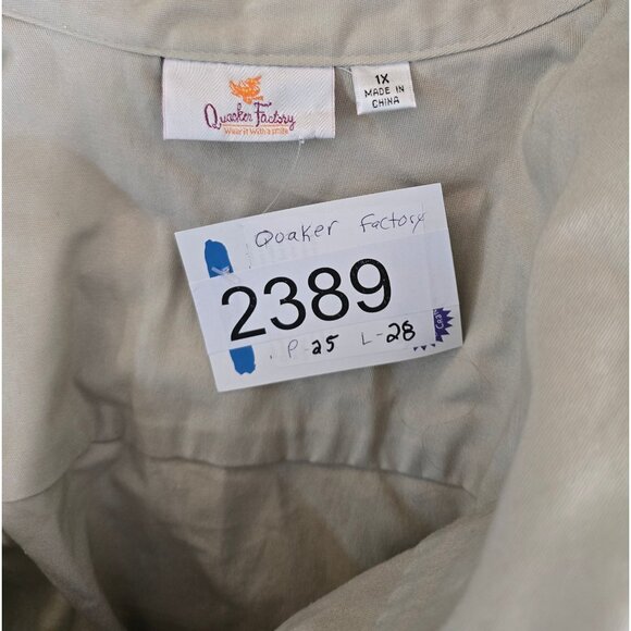 Butterfly Embroidered Khaki Zip-Up Jacket Long Sleeve Floral Design (see pic's) - Picture 12 of 12